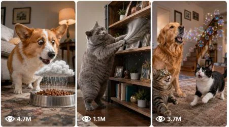Viral Pet Comedy Video System reference image